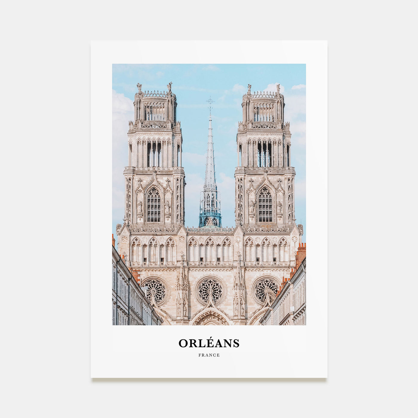 Orléans Portrait Color Poster