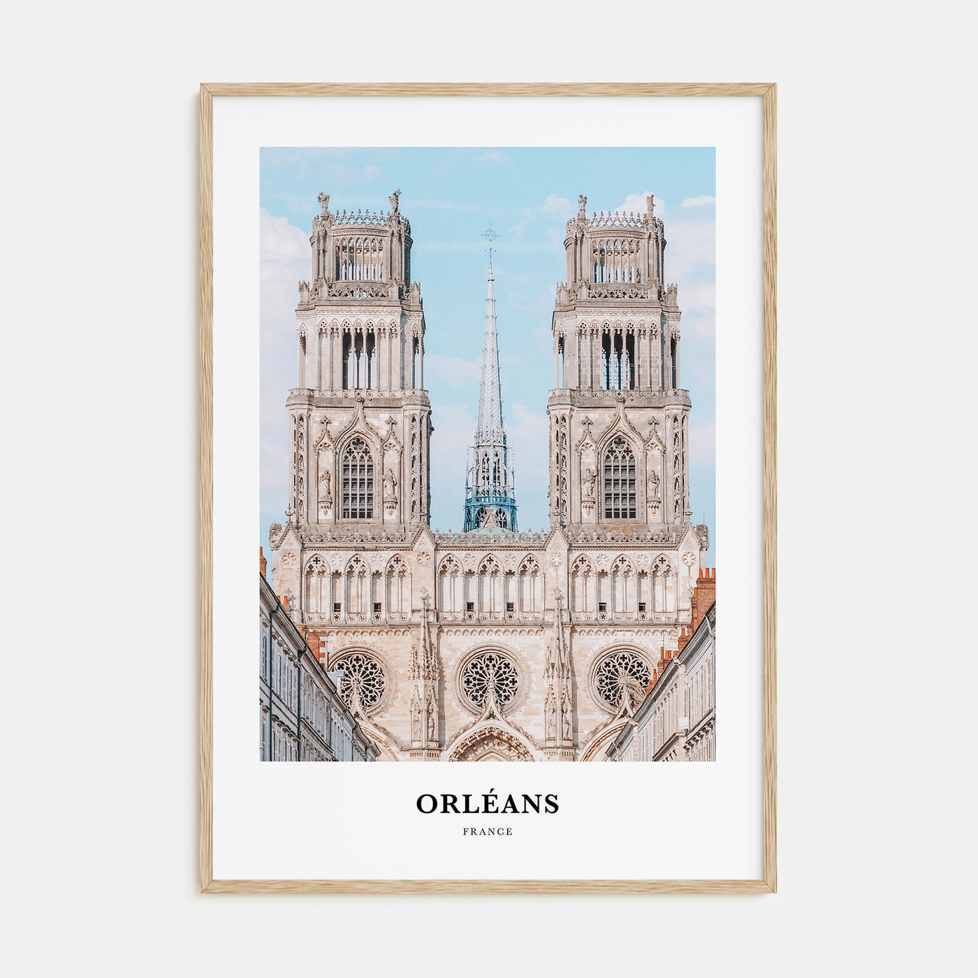 Orléans Portrait Color Poster