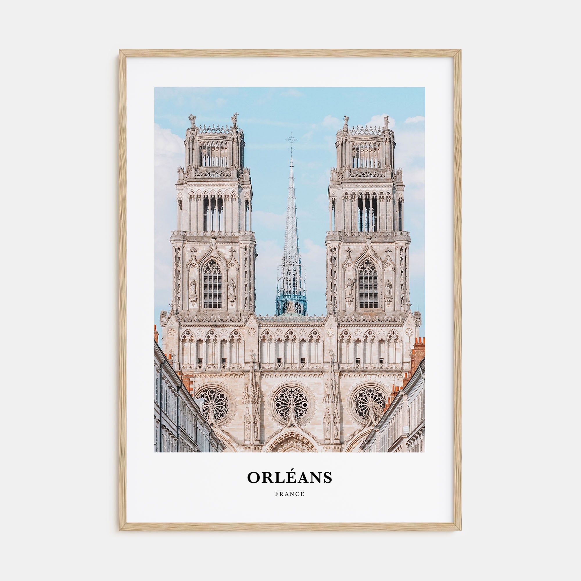 Orléans Portrait Color Poster