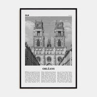 Orléans Travel B&W Poster