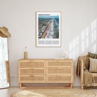 Ormond Beach Travel Color Poster