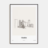 Osaka Drawn Poster