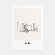 Osaka Drawn Poster