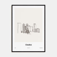 Osaka Drawn Poster
