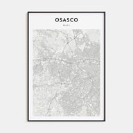 Osasco Map Portrait Poster