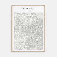 Osasco Map Portrait Poster