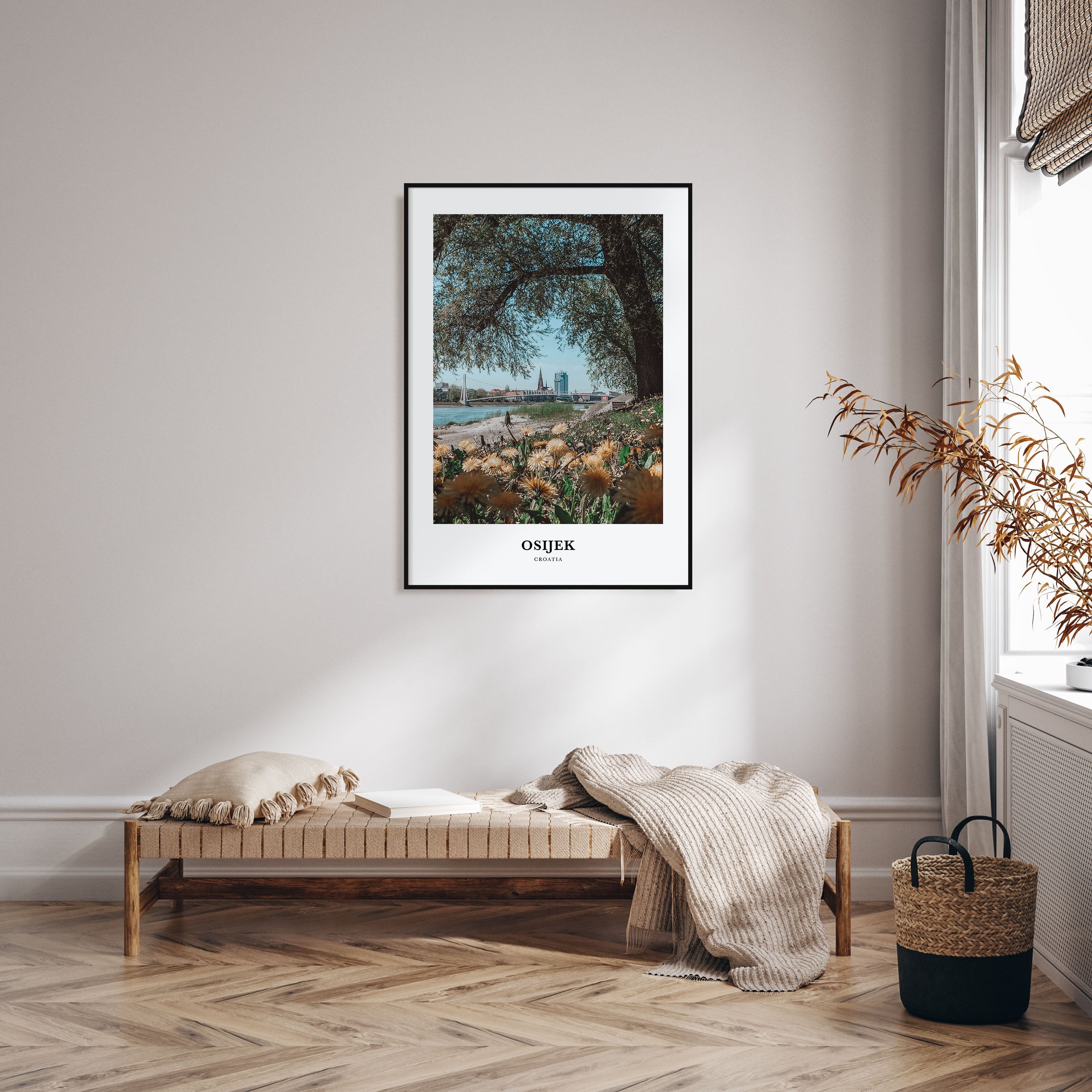 Osijek Portrait Color Poster