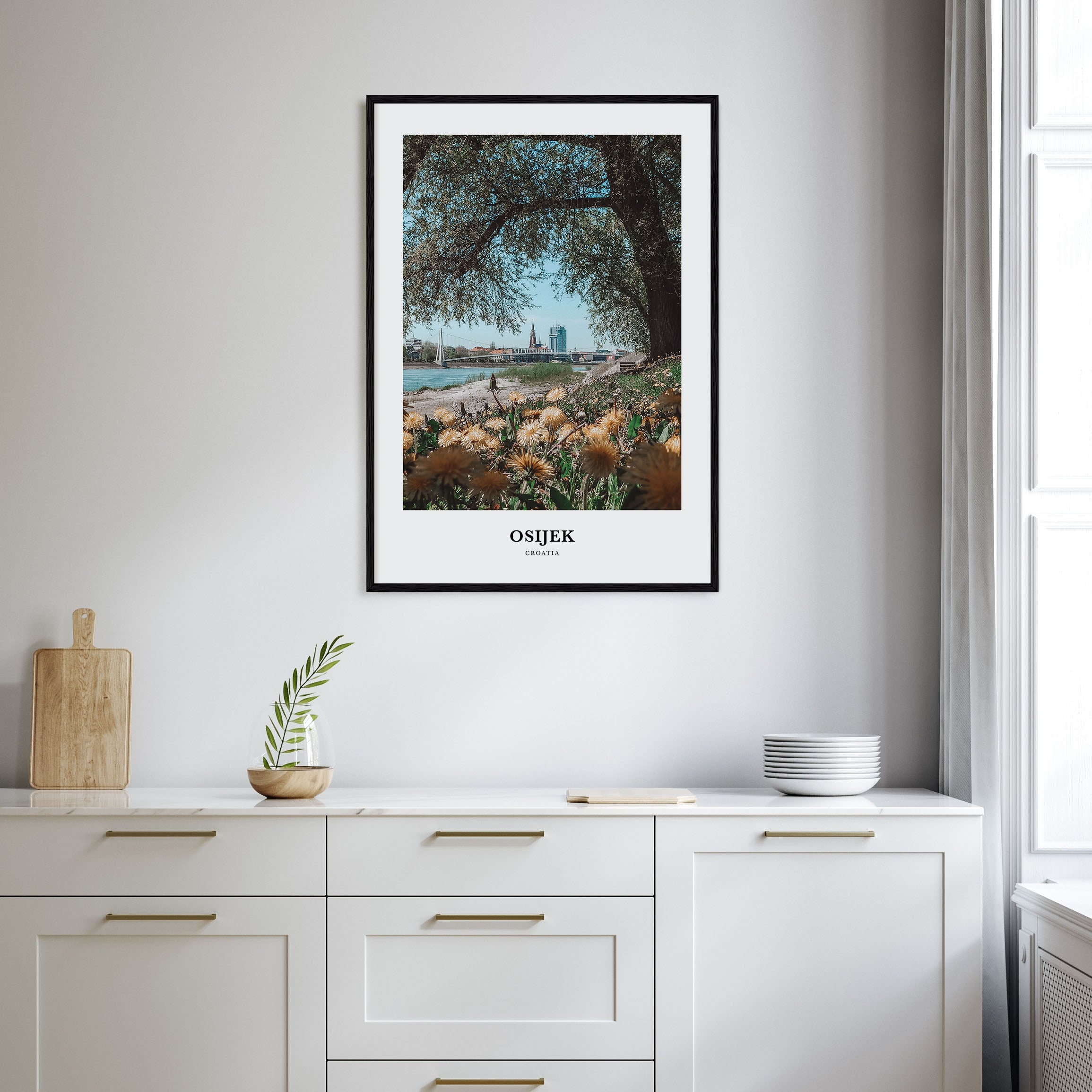 Osijek Portrait Color Poster