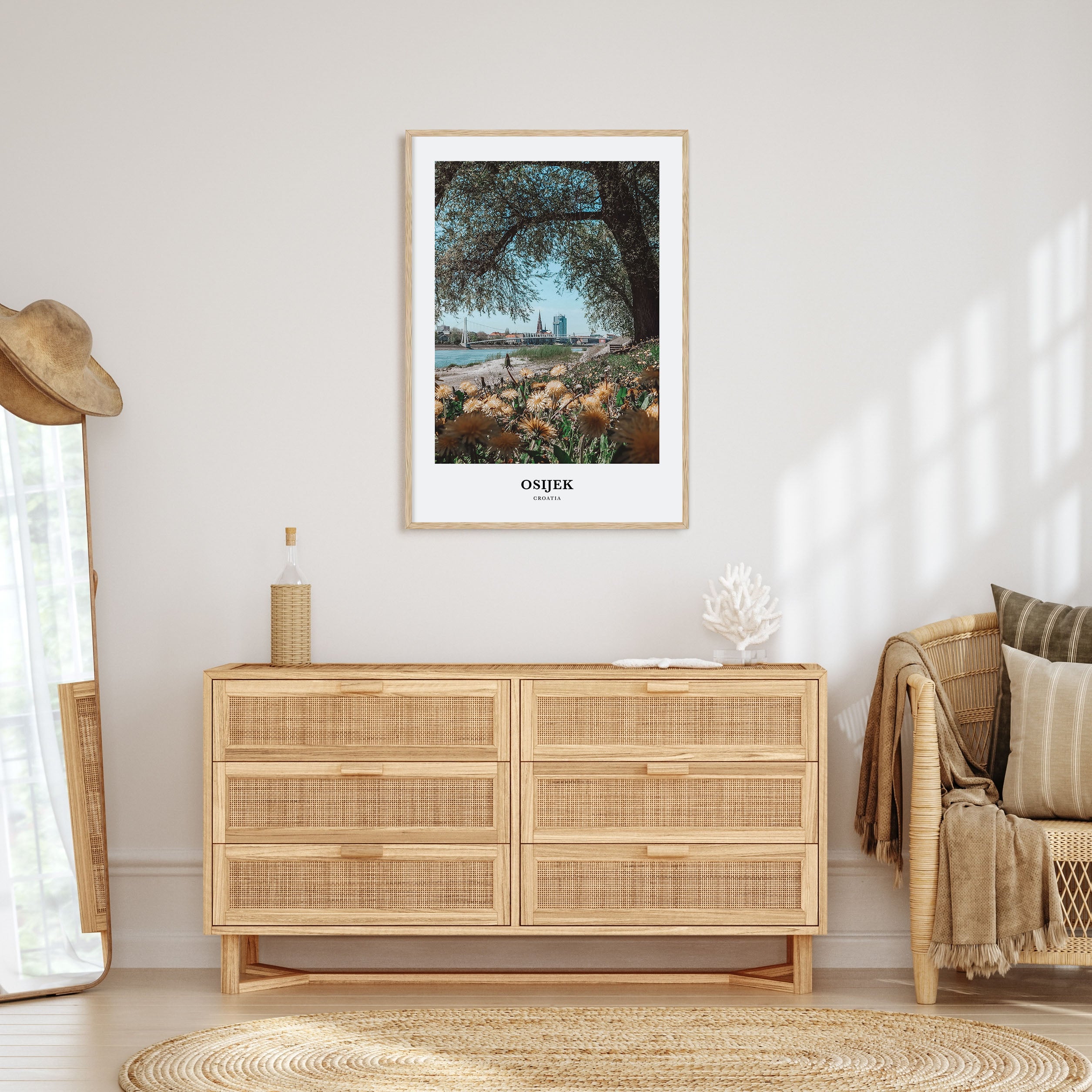 Osijek Portrait Color Poster