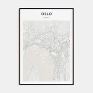 Oslo Map Portrait Poster