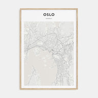 Oslo Map Portrait Poster