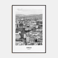 Oslo Portrait B&W No 1 Poster