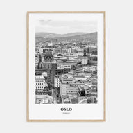 Oslo Portrait B&W No 1 Poster
