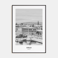 Oslo Portrait B&W No 2 Poster
