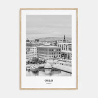 Oslo Portrait B&W No 2 Poster