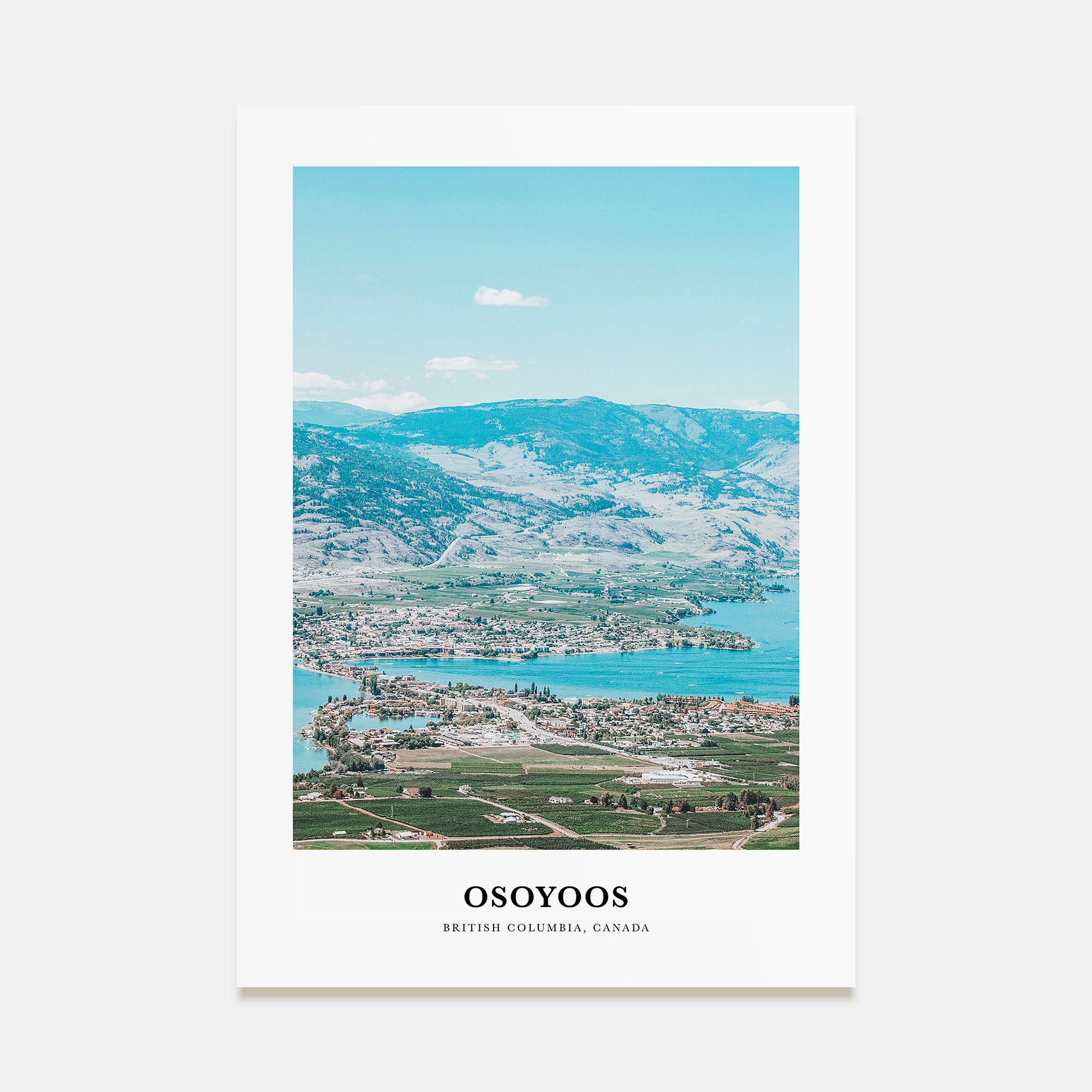 Osoyoos Portrait Color Poster