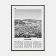 Osoyoos Travel B&W Poster
