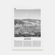 Osoyoos Travel B&W Poster