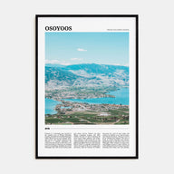 Osoyoos Travel Color Poster