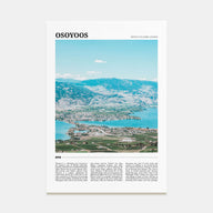Osoyoos Travel Color Poster