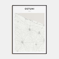 Ostuni Map Portrait Poster