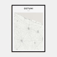Ostuni Map Portrait Poster