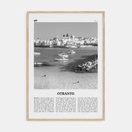 Otranto Travel B&W Poster
