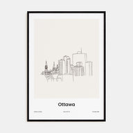 Ottawa Drawn Poster