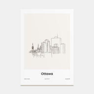 Ottawa Drawn Poster