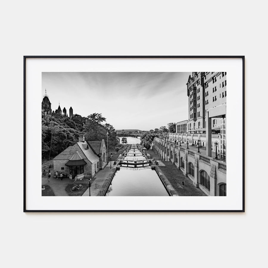 Ottawa Landscape B&W Poster