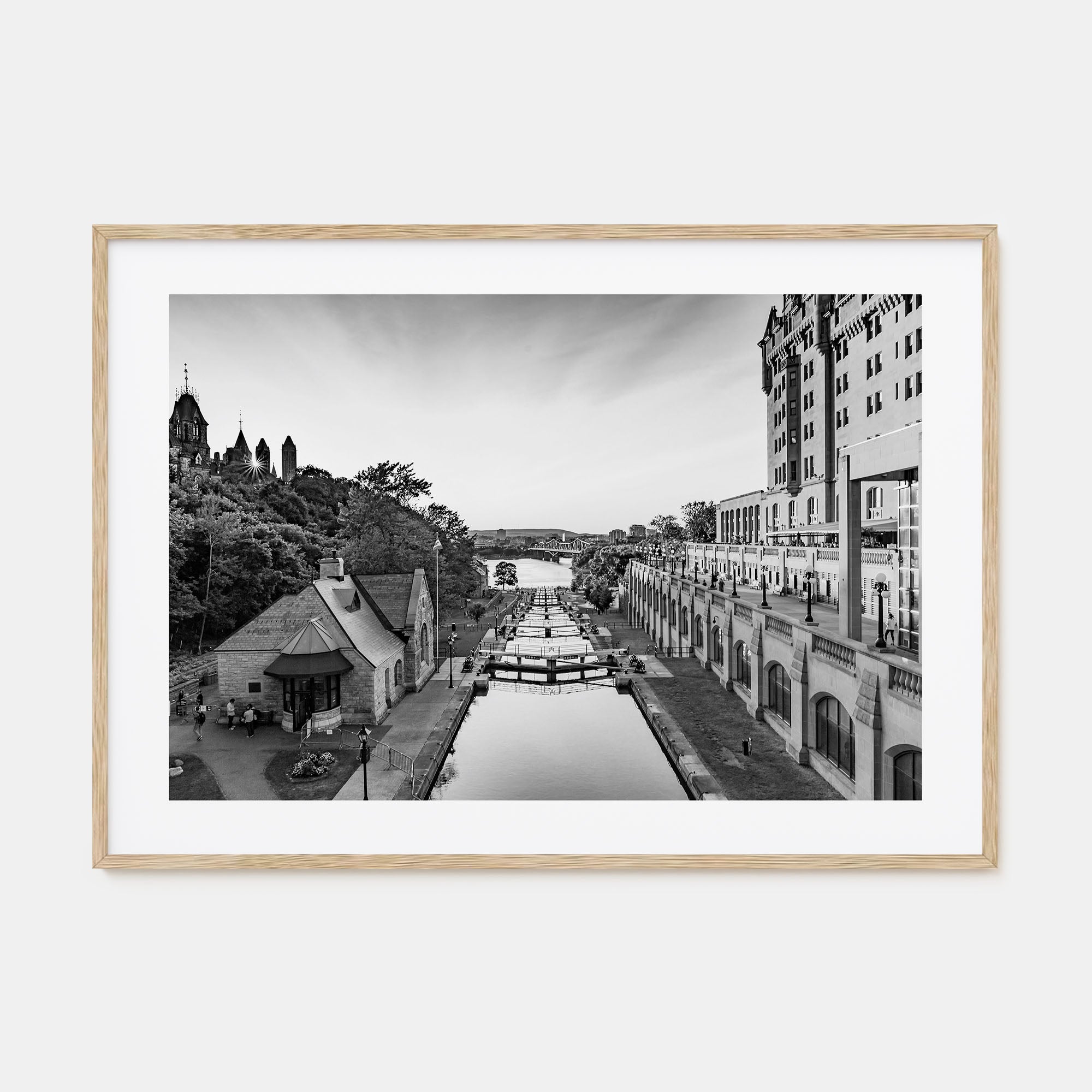 Ottawa Landscape B&W Poster