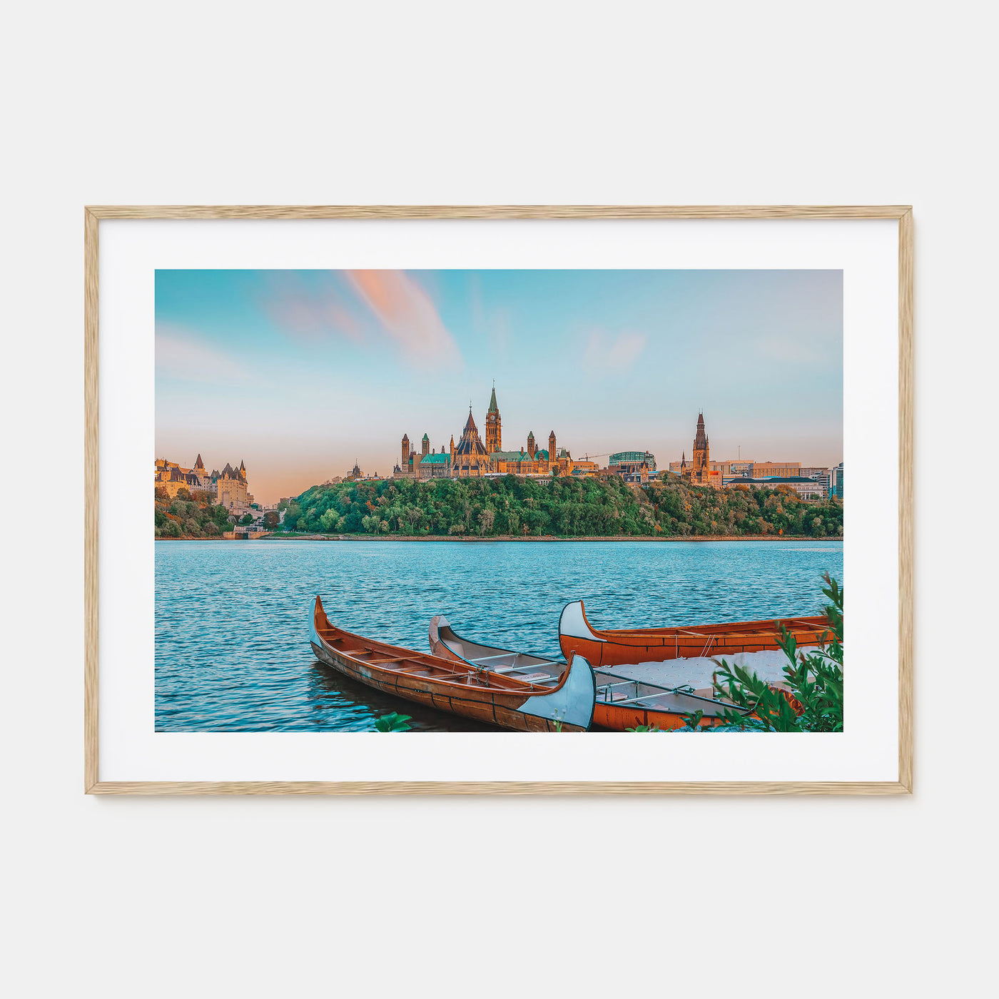 Ottawa Landscape Color Poster