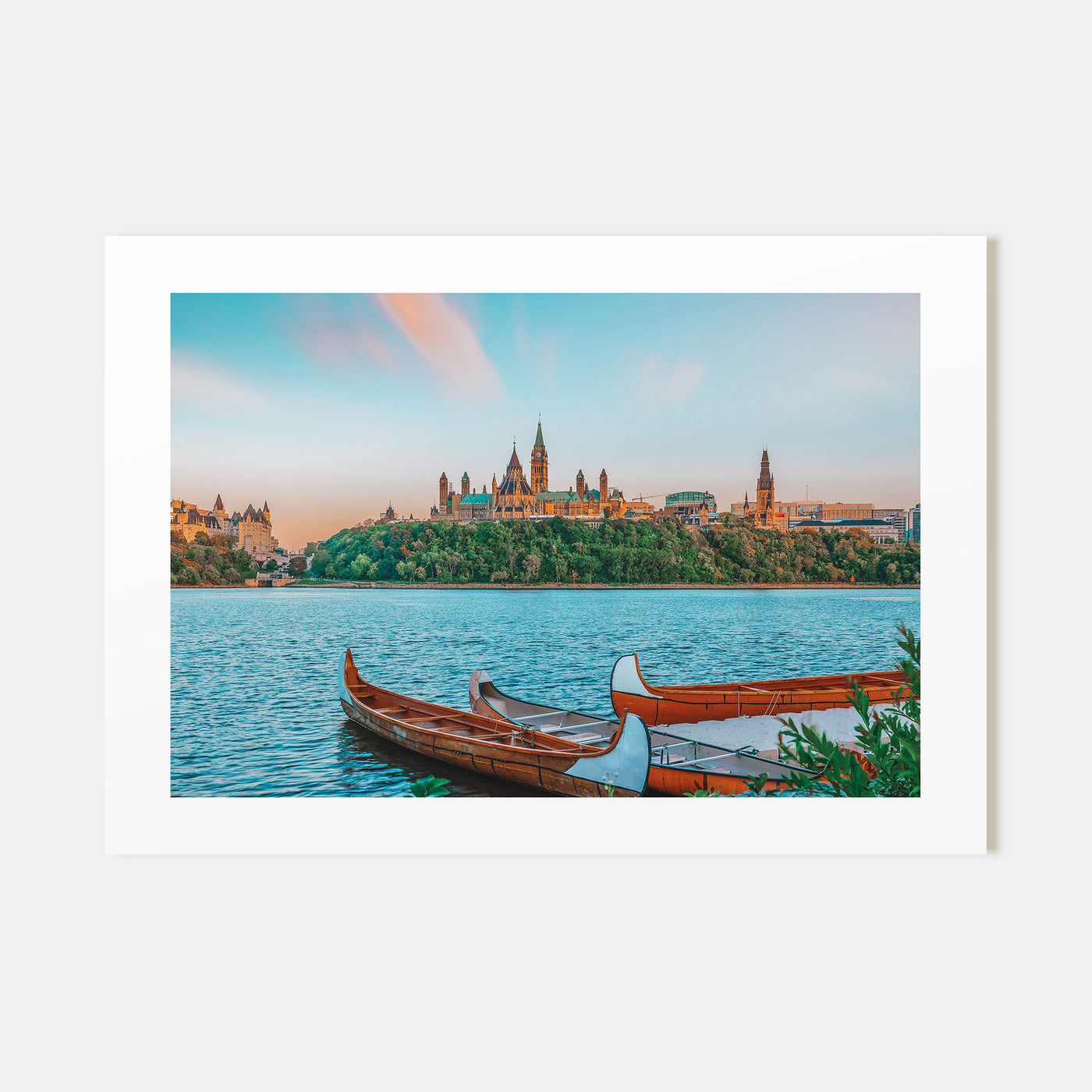 Ottawa Landscape Color Poster