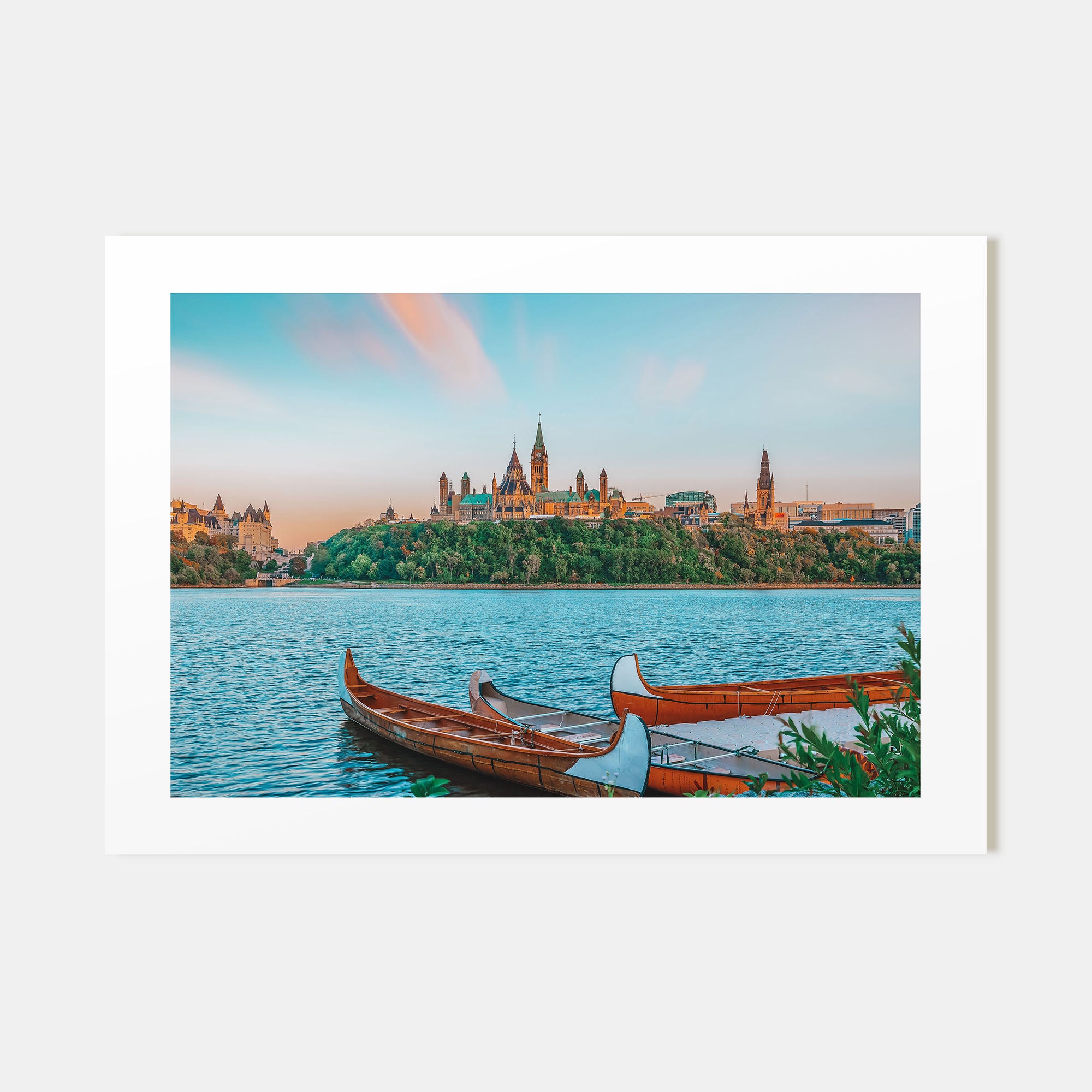 Ottawa Landscape Color Poster