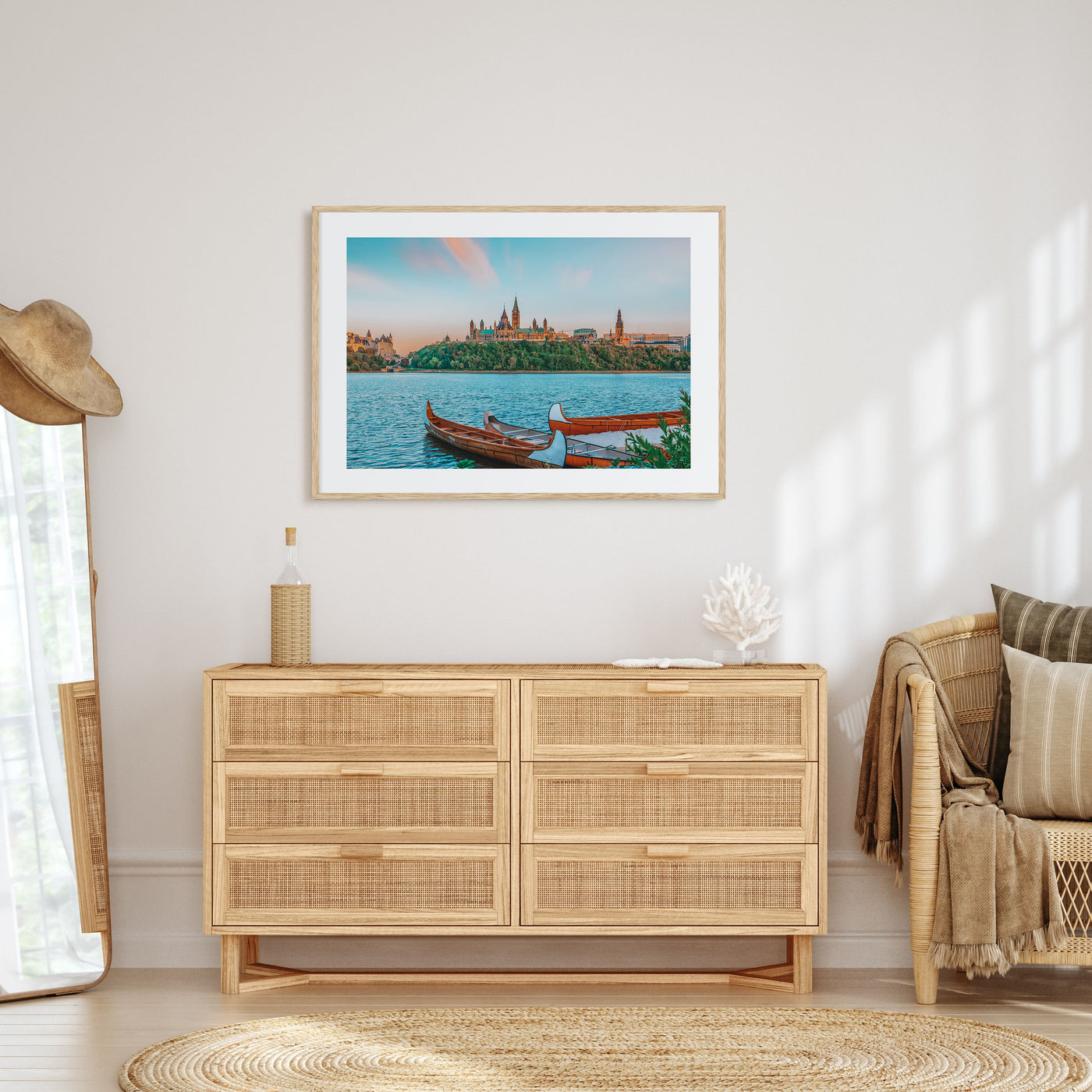 Ottawa Landscape Color Poster