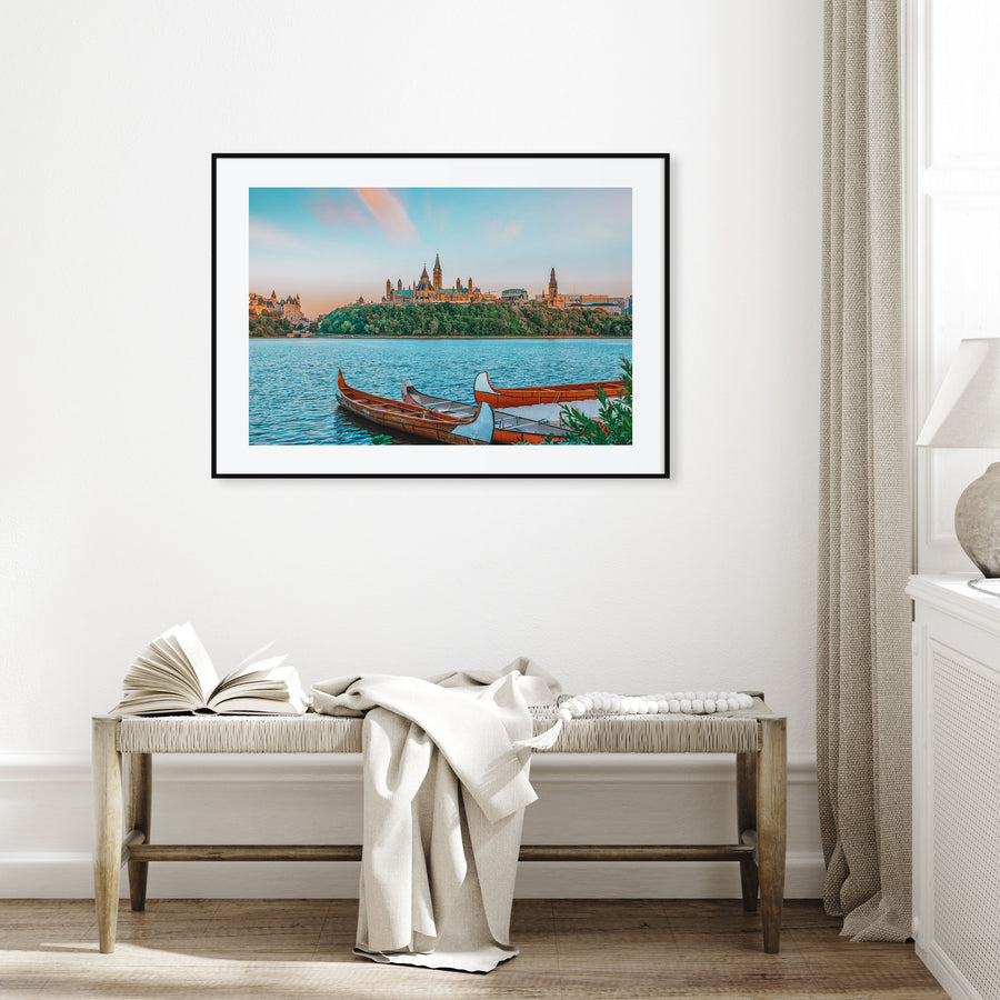 Ottawa Landscape Color Poster