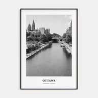 Ottawa Portrait B&W No 2 Poster