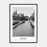 Ottawa Portrait B&W No 2 Poster