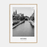 Ottawa Portrait B&W No 2 Poster