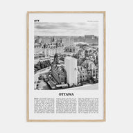 Ottawa Travel B&W No 2 Poster