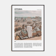 Ottawa Travel Color Poster