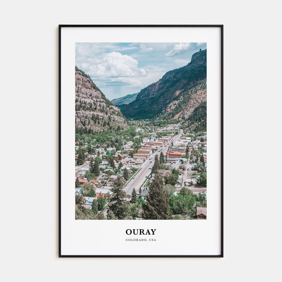 Ouray Portrait Color Poster