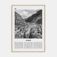 Ouray Travel B&W Poster