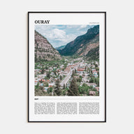 Ouray Travel Color Poster