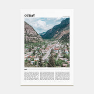 Ouray Travel Color Poster