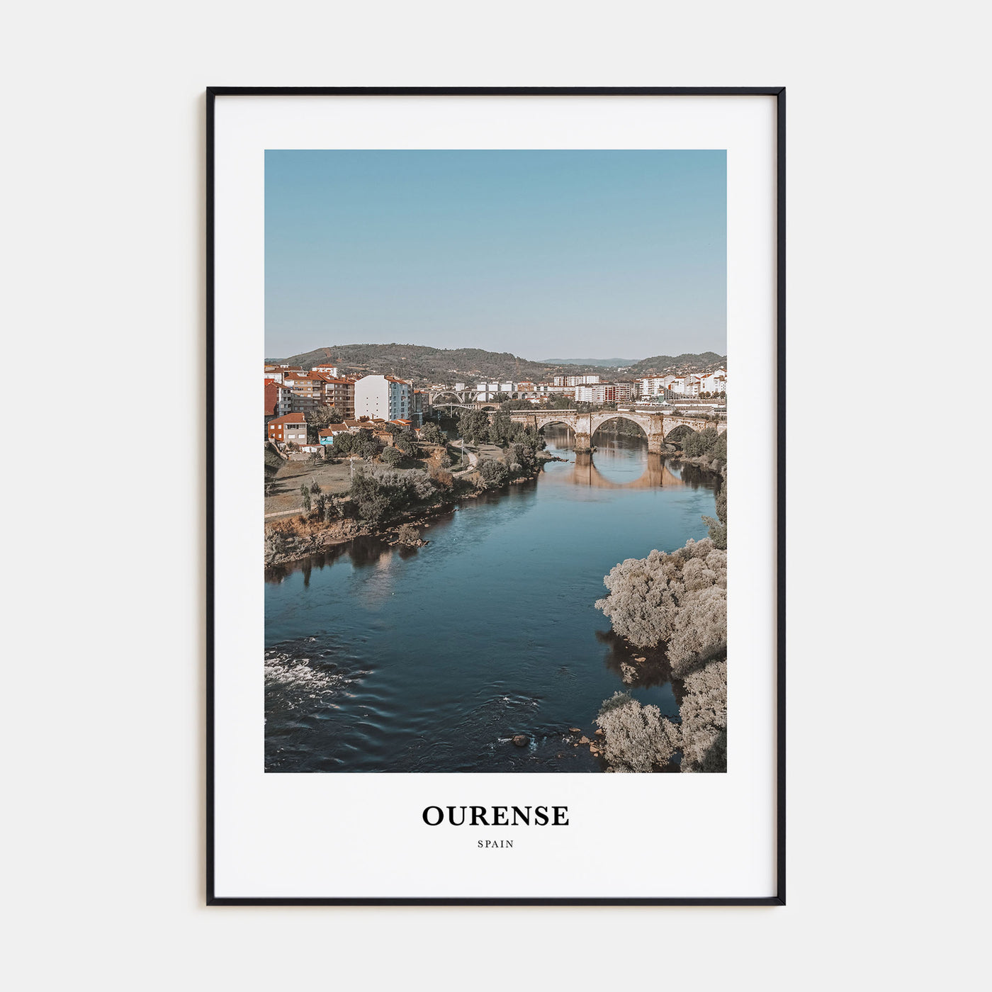 Ourense Portrait Color Poster