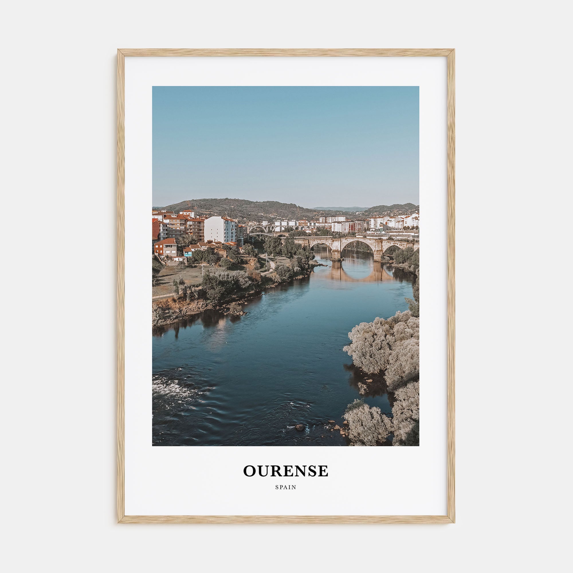 Ourense Portrait Color Poster