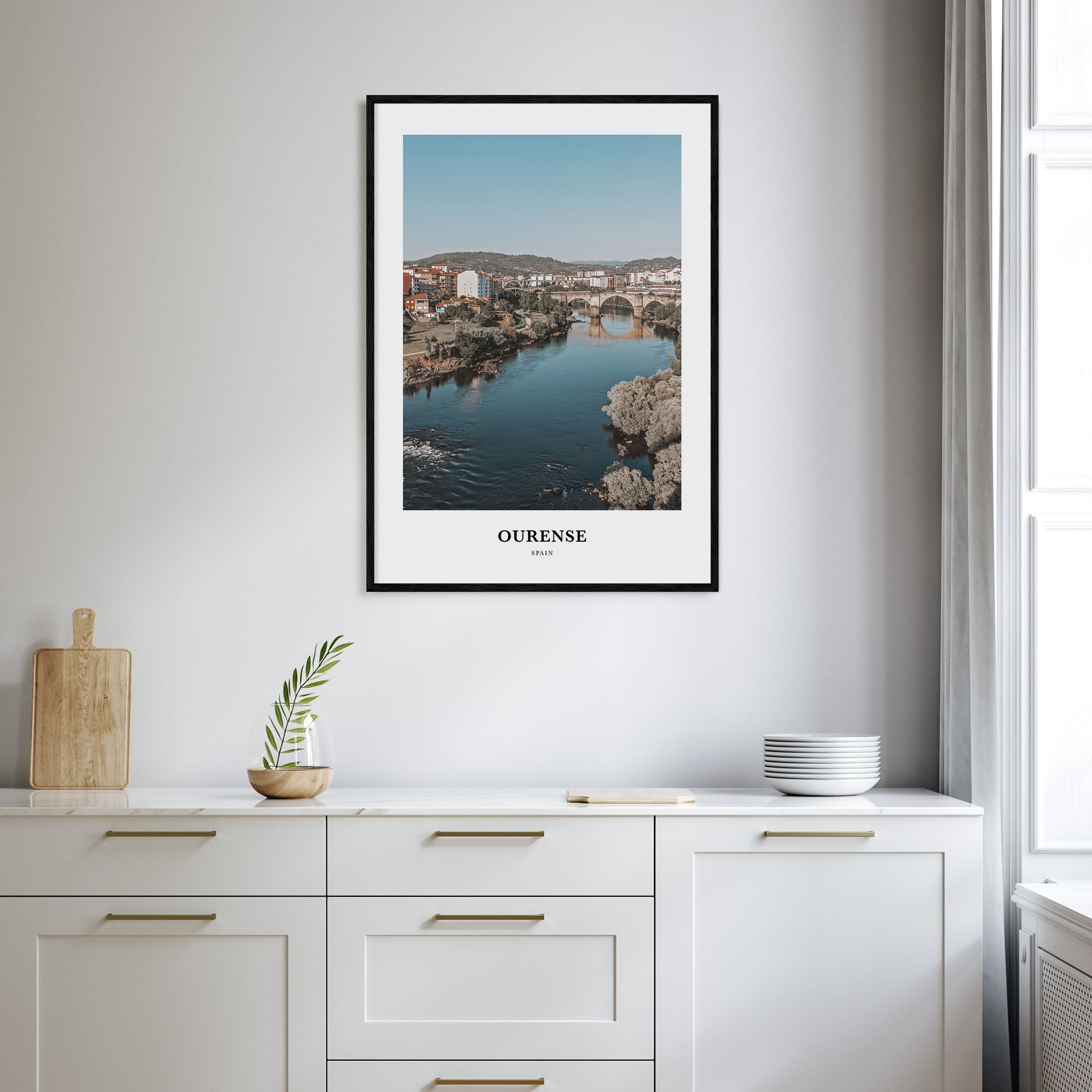 Ourense Portrait Color Poster