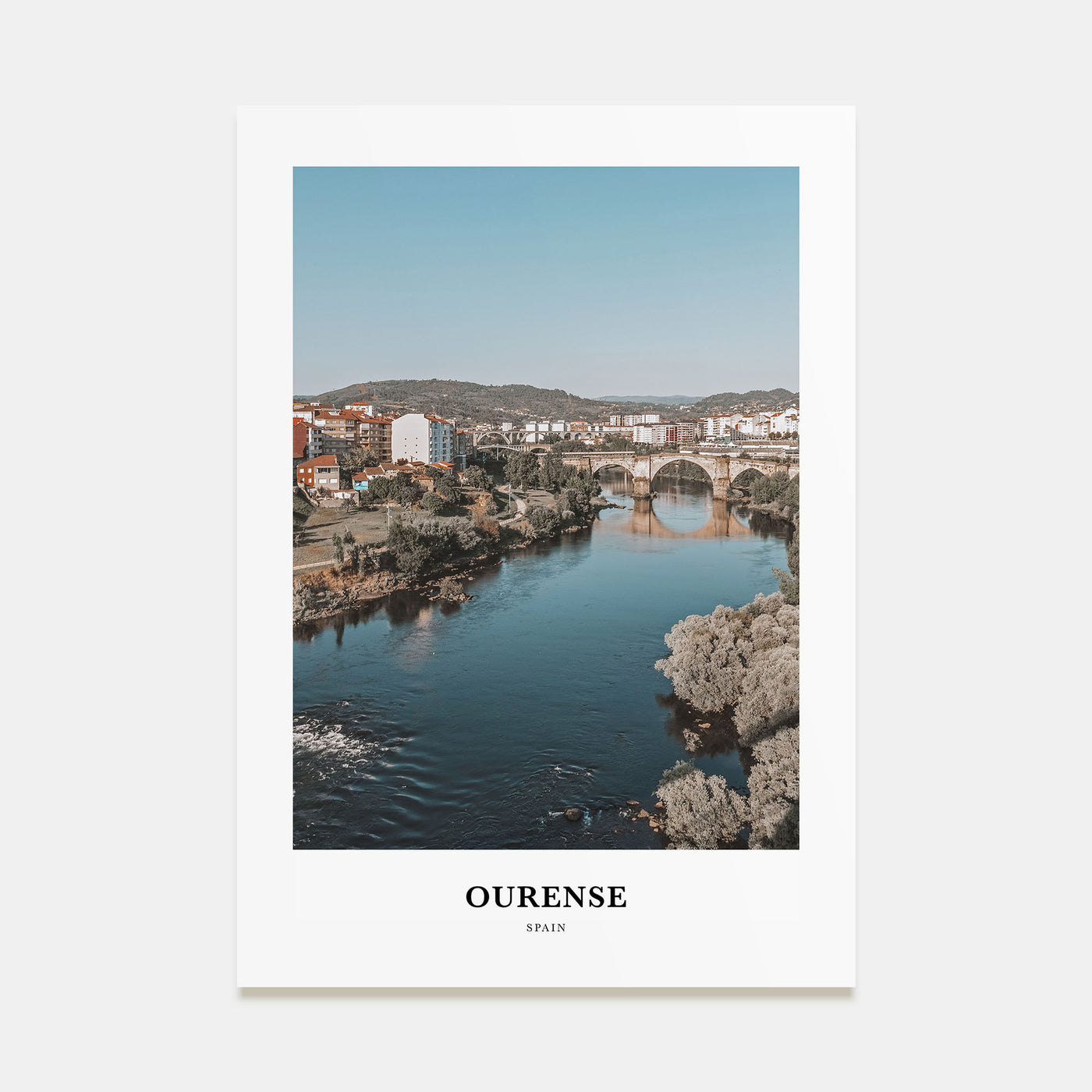Ourense Portrait Color Poster
