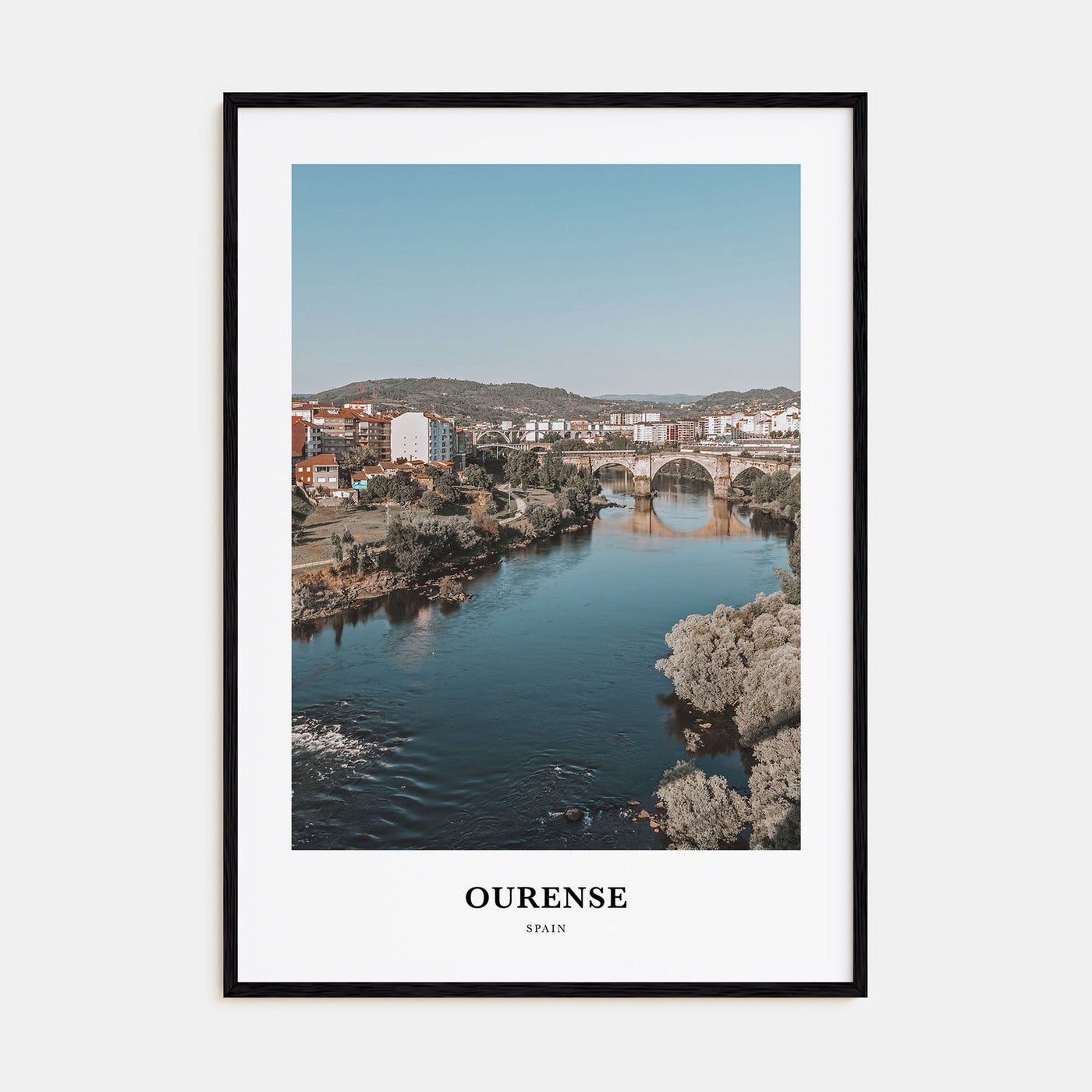 Ourense Portrait Color Poster